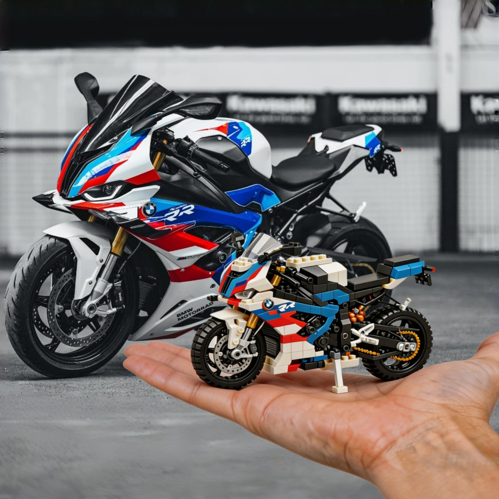 Custom Motorcycle Brick Set - Built From Your Photo