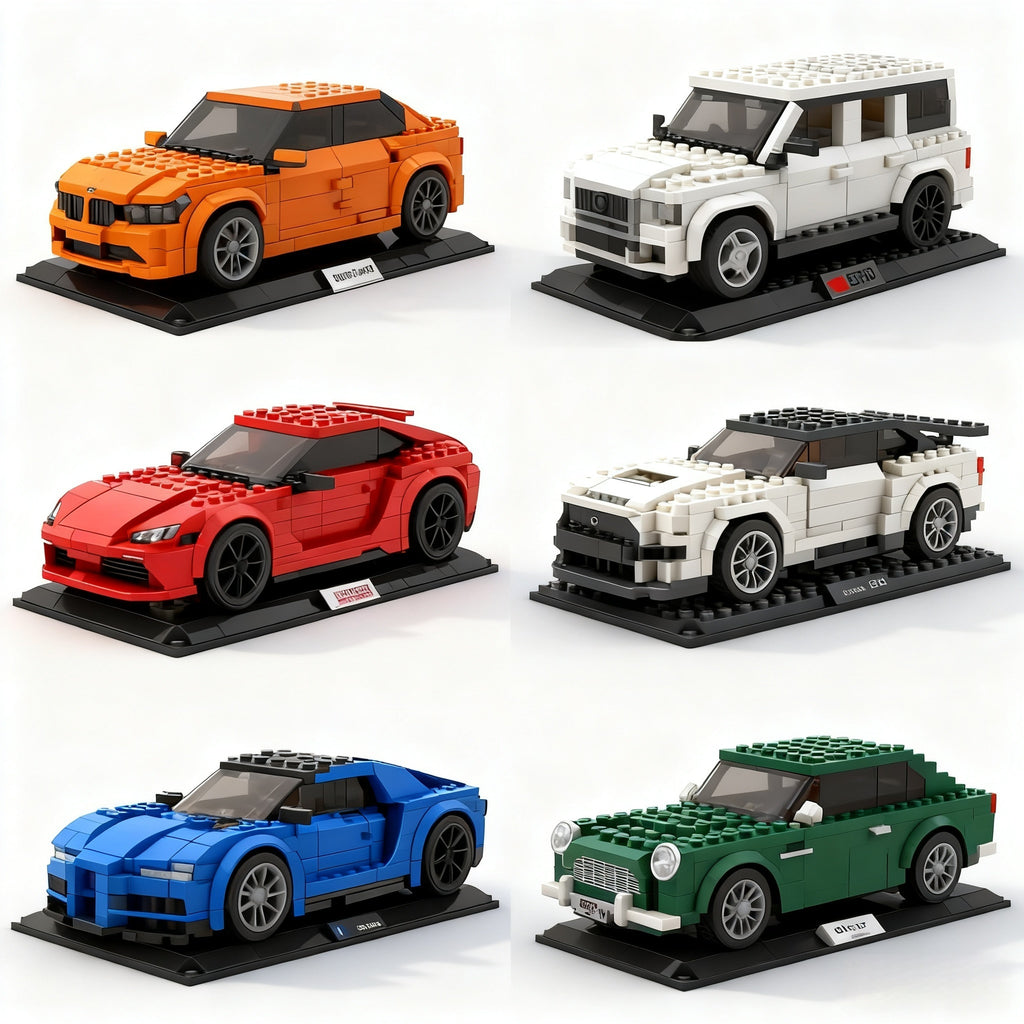 Custom Car Brick Set - Built From Your Photo